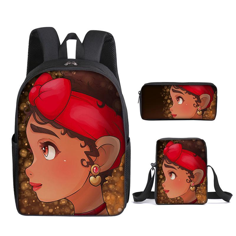 Encanto School Bag Magic Full House Elementary And Secondary School Students Anime School Bag Cartoon Backpack