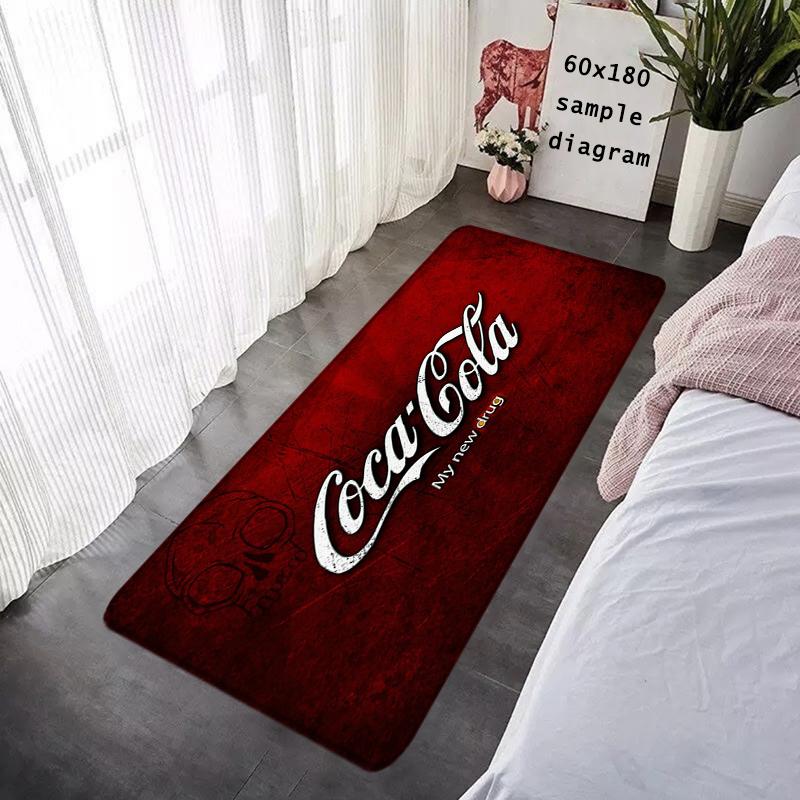 Floor Mat Non-slip Foot Rug for Entryway Cocas Hallway Carpet Colas Kitchen Water Adsorbed Rugs Fluffy Bedside Mats Home Decor