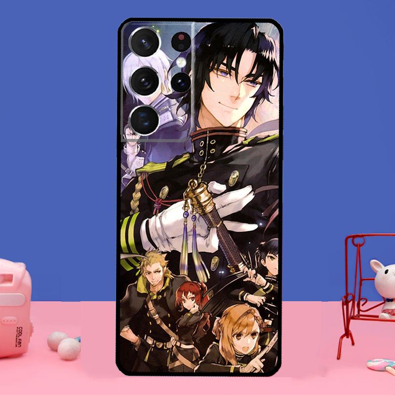 Guren Ichinose Owari No Seraph Case For Samsung Galaxy S21 S22 Ultra S20 FE S8 S9 S10 Note 10 Plus Note 20 Ultra Coque