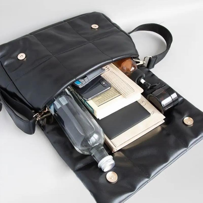 Женская мягкая сумка через плечо — фото 4