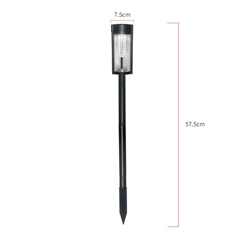 Outdoor Solar LED Garden Lawn Lights (2-Pack)