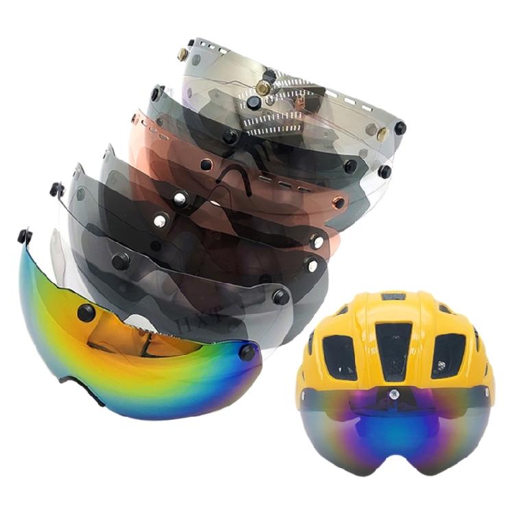 Motorradhelme Visier Linse Mit Anti-Beschlag UV-Schutz PC-Konstruktion Und Schneller Wechsel Magnetische Visire