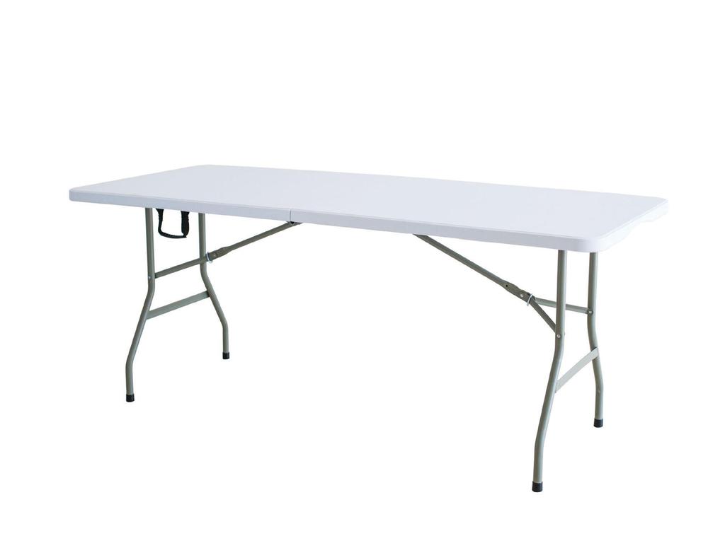 Folding Plastic Table for Office or Dining - Portable and Versatile