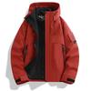 Autumn and Winter New Jacket Three-in-one Two-piece Set, Windproof and Waterproof Removable Liner for Men and Women