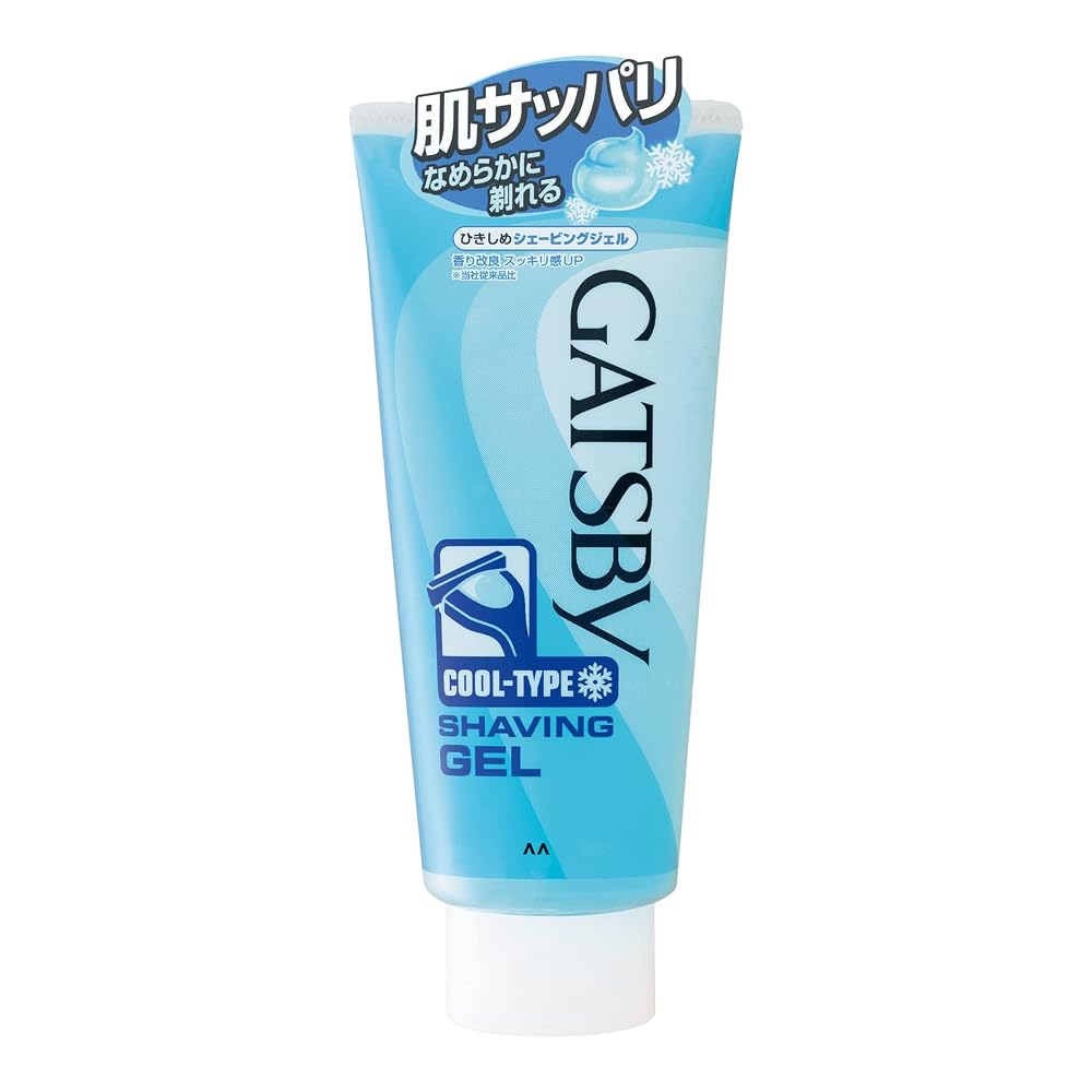 MANDOM Tightening Shaving Gel 205g - Cooling Blue Men s Face Shave Gel for Smooth, Refreshing Shave