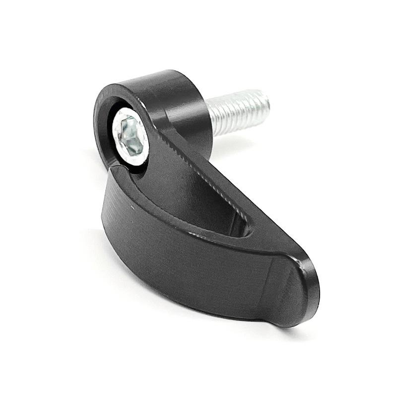 

Универсальный крюк для мотоцикла, алюминиевый сплав, крюк для шлема, одно отверстие, крюк для мотоцикла, электрического скутера, мотоцикла чёрный