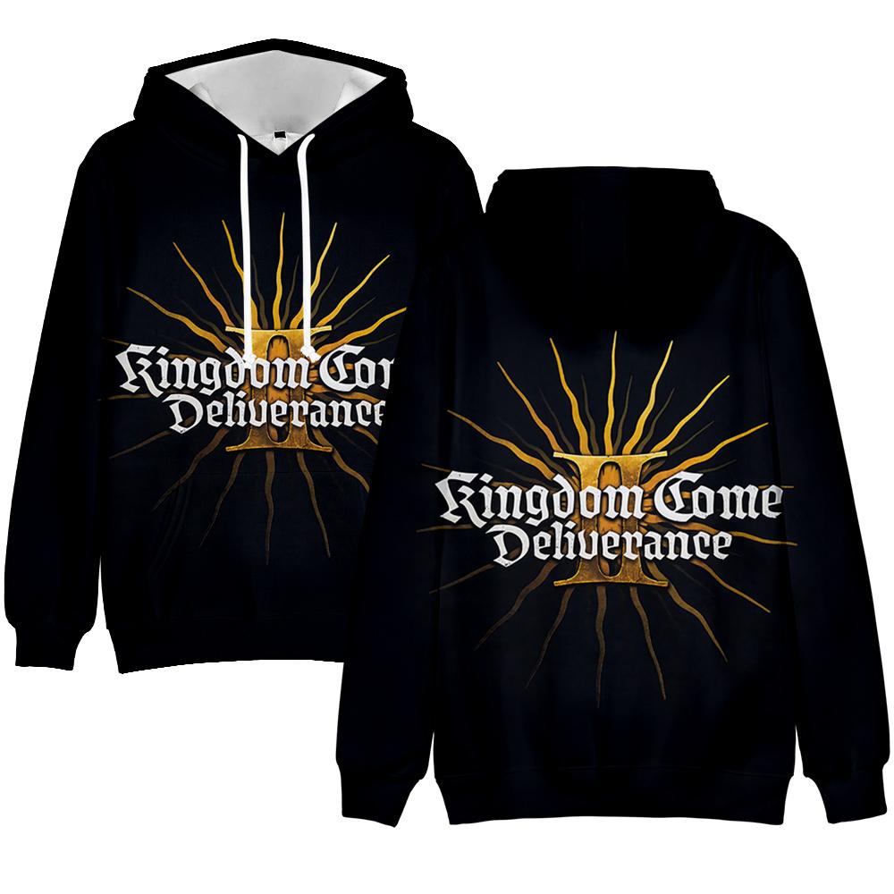 Reich komme: Deliverance II Hoodie Streetwear Bedrucktes Kapuzensweatshirt Herren Damen Cosplay Sport Pullover