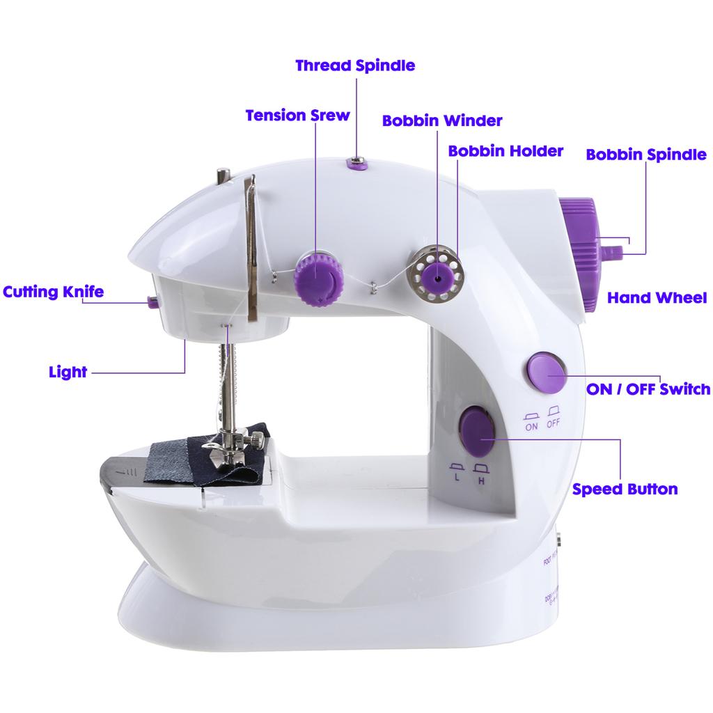 Electric Desktop Sewing Machine 12 Stitches Household Tailor 2 Speed Xmas Electric Desktop Sewing Machine 12 Stitches Household Tailor 2 Speed Xmas