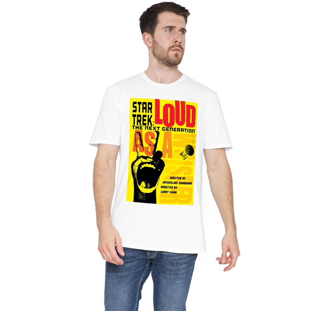 Star Trek TNG Season 2 Episode 5 T-Shirt S-2XL White XL