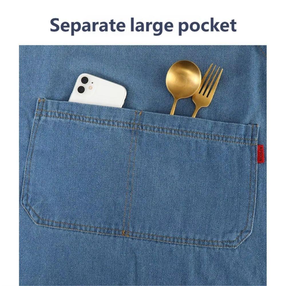 Cross Strap Style Apron Can Wipe Hands Cooking Baking Bibs Fashion Cooking Apron  Unisex