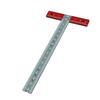 6 Inch Size Woodworking Scribing Ruler Aluminum Alloy Metal T Square  Art Framing and DIY