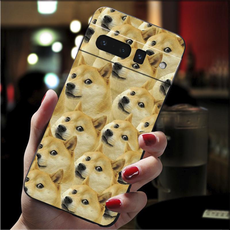 

Чехол для телефона Google Pixel 8 7 Pro 7a 6A 6 Pro Pixel 8A 4A 3A 4 XL Pixel 5 6 4 3 3A XL Чехол Shiba Inu Funda Google Pixel 6