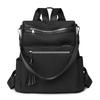 Women's Multi-Function Shoulder Bag Tassel Backpack