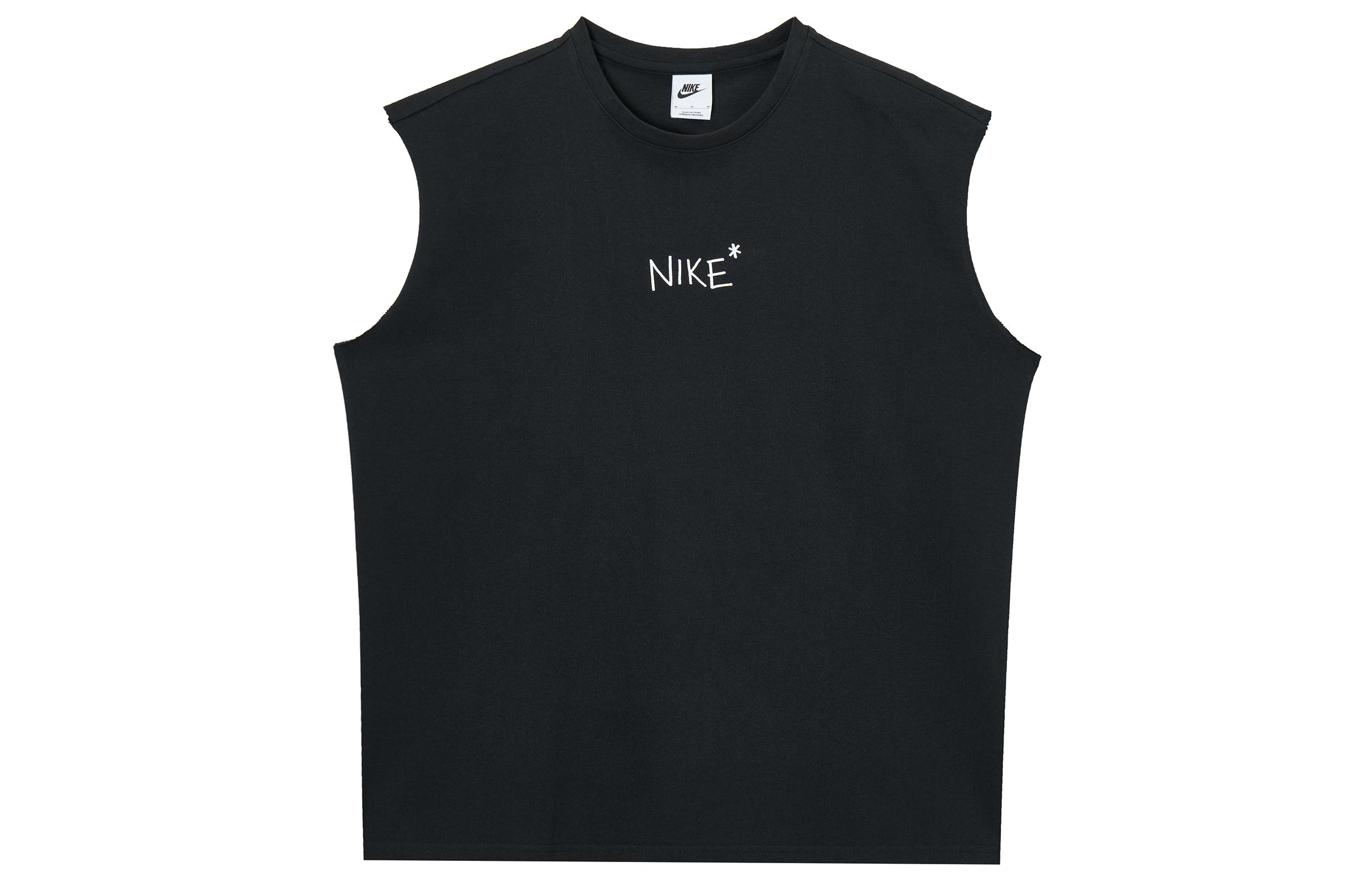 Nike Tank Tops Men s Black Crew Neck Moderate Sleeveless IH9266-010 XL