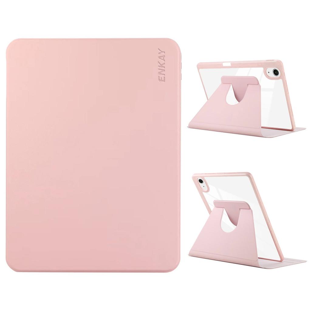 ENKAY HAT PRINCE For iPad Air 13 (2025)/(2024) Stand Case Acrylic+PU Tablet Cover Auto Wake/Sleep