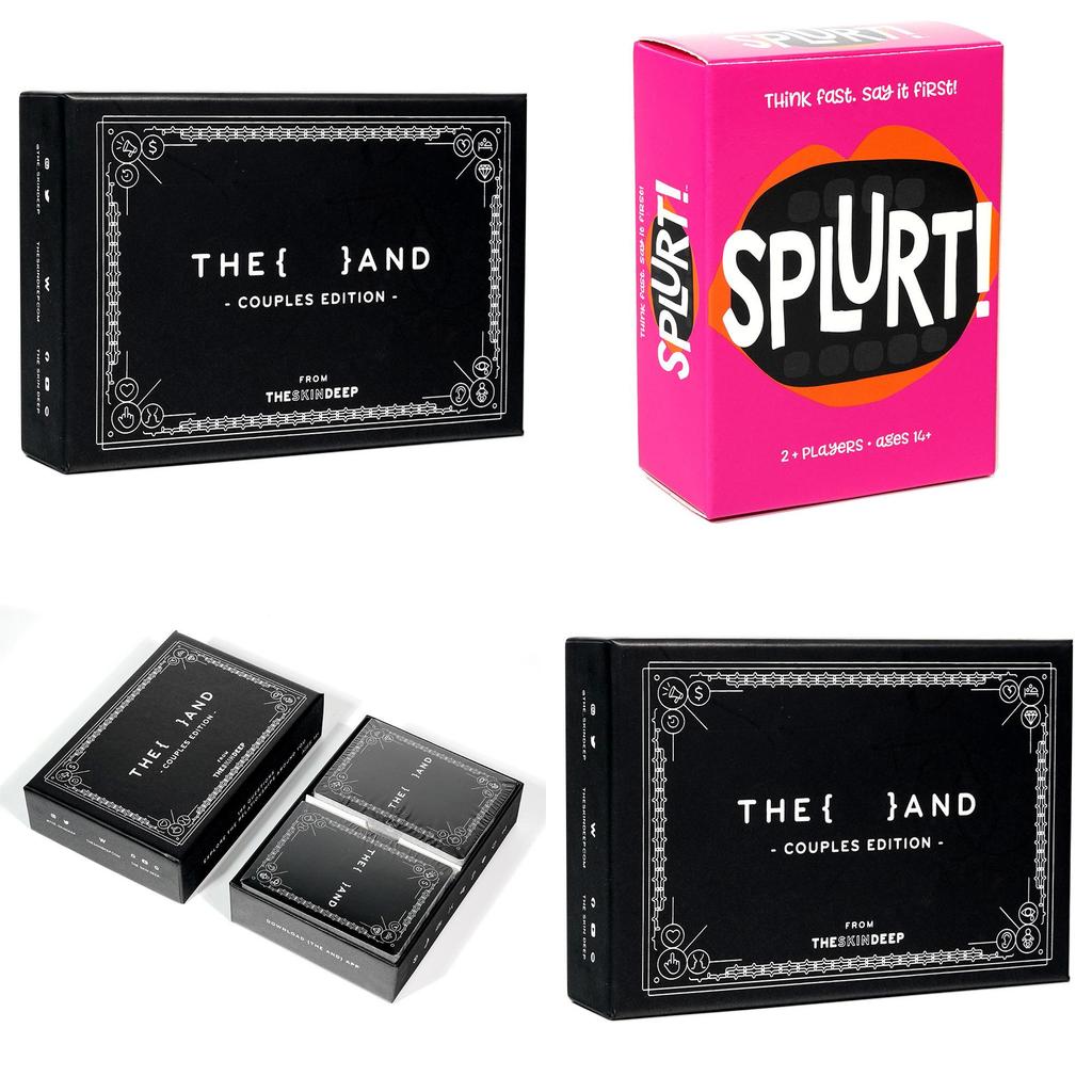 The And Card Game For Daily Intelligence Development Bonding Family Party