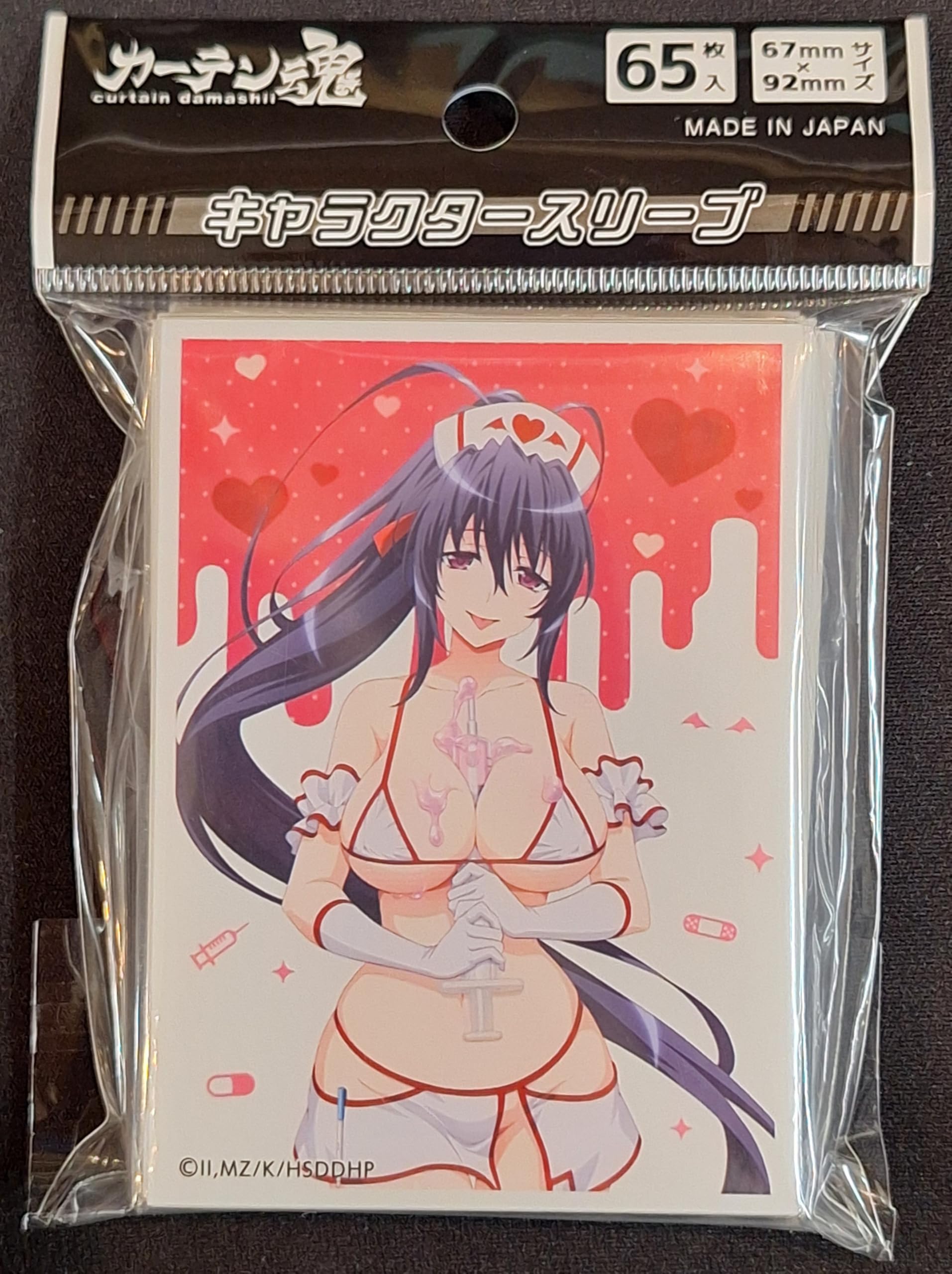 

High School DxD HERO Оригинальный протектор H92 x W67мм PP Ключевой-th (Акэно Химэдзима/Белая медсестра) Прибл.