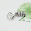 New 925 Silver Airplane Passport Vacation in Rome Beads Charm Pendant Fit Bracelet Necklace DIY Gift Women