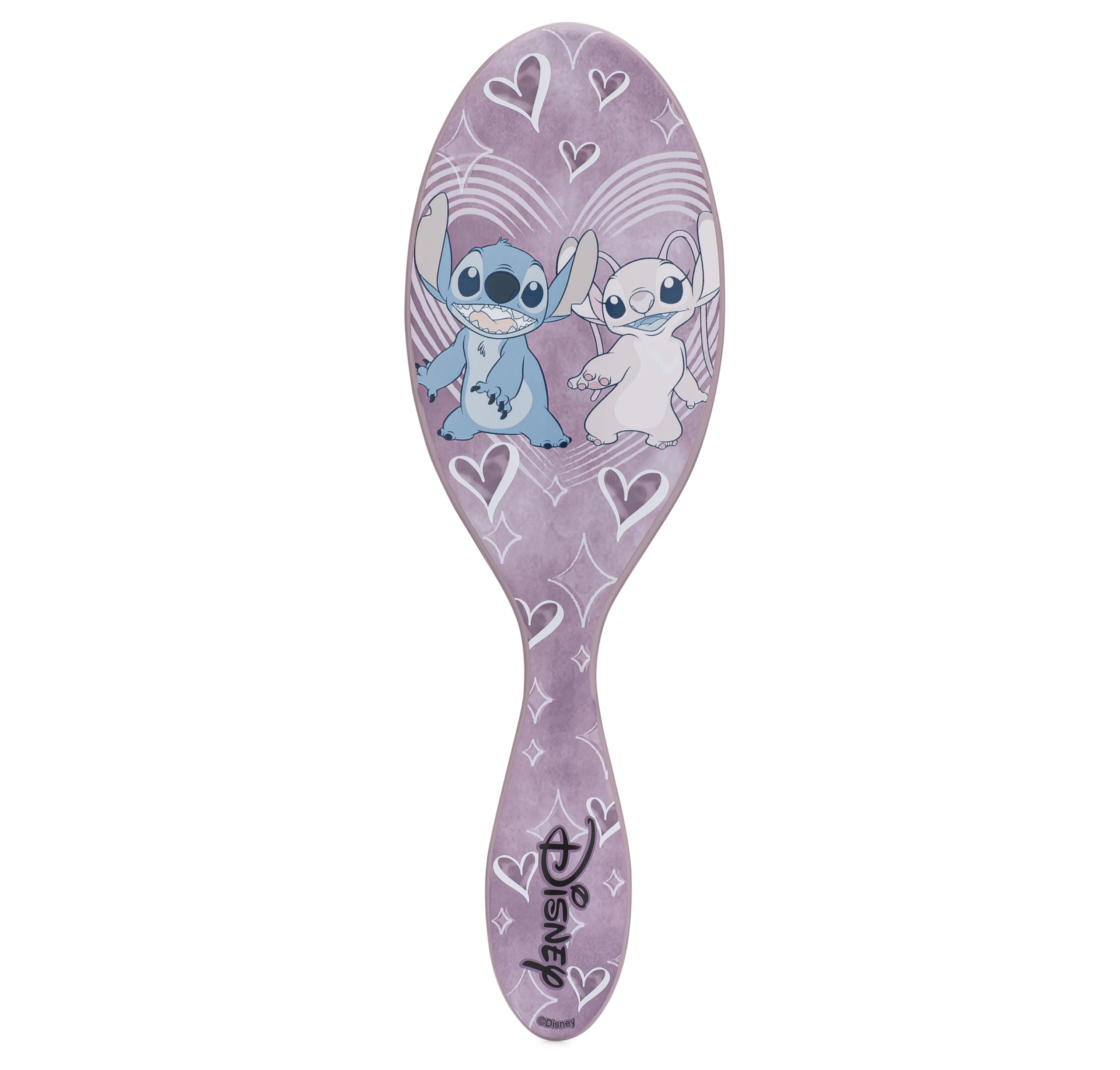 

Wet Brush WetBrush Original Detangler Disney Love Stitch Angel Расческа для волос 1 шт. & фиолетовый