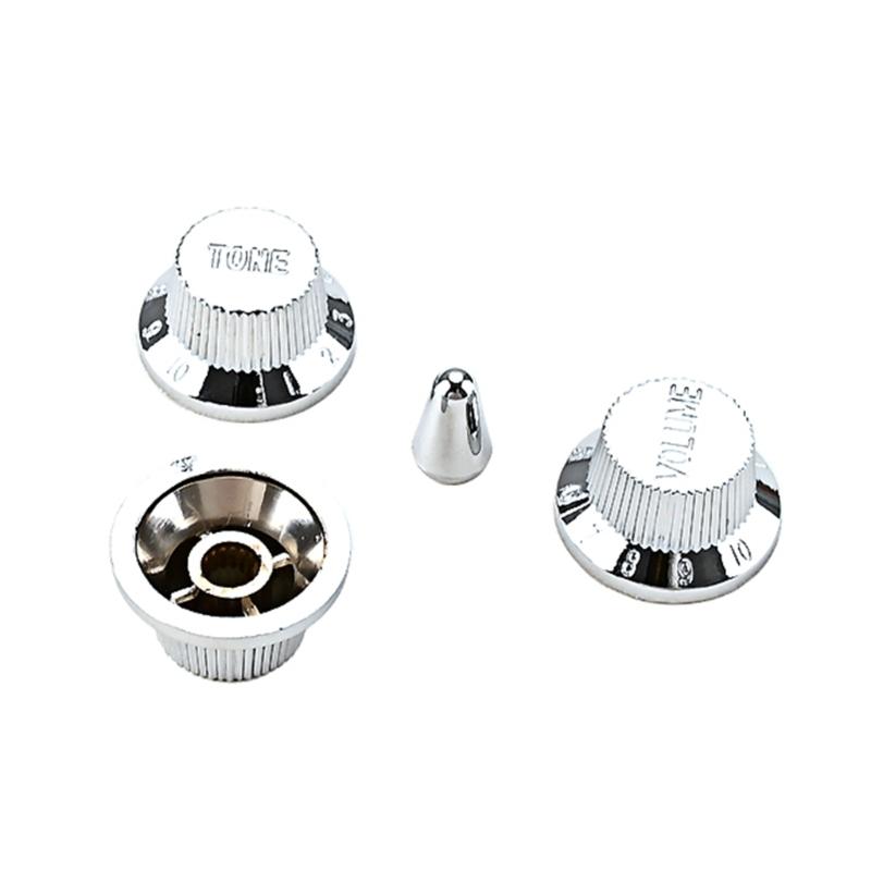 3Pcs Guitar Knobs Amber Top Hat Knobs Guitar Speed Control Knobs Volume Tone Control Knobs Fits 4.5mm/0.18  Rotary Shaft 1