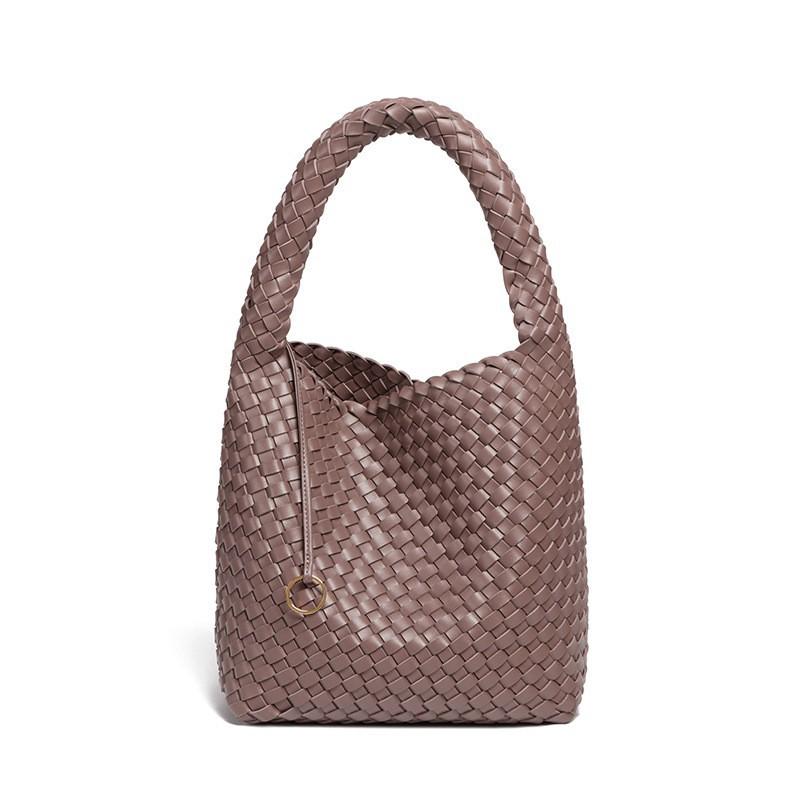 

Factory Labeling Single-shoulder Underarm Bag Fashionable Hand-woven Large-capacity Tote