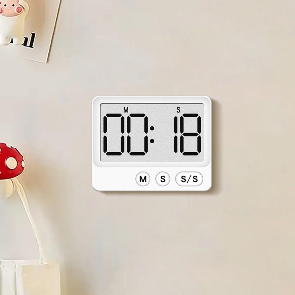 Magnetische Saugkraft Magnetischer Timer Großer Bildschirm LCD-Anzeige Timer Countdown-Timer Küchenhelfer