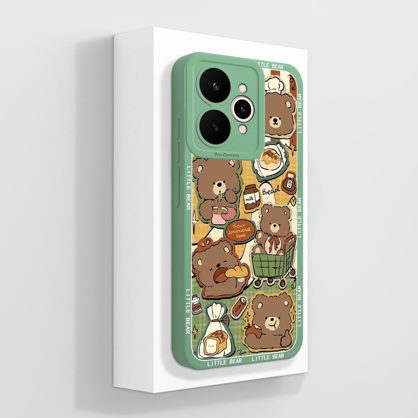 For Oppo Realme 15 C71 C65 C53 C51 A5 A5x Reno11 14 Pro Phone Case Beautiful Golden Lotus Pattern Dustproof Durable Shell For Oppo Silicone Soft Cover