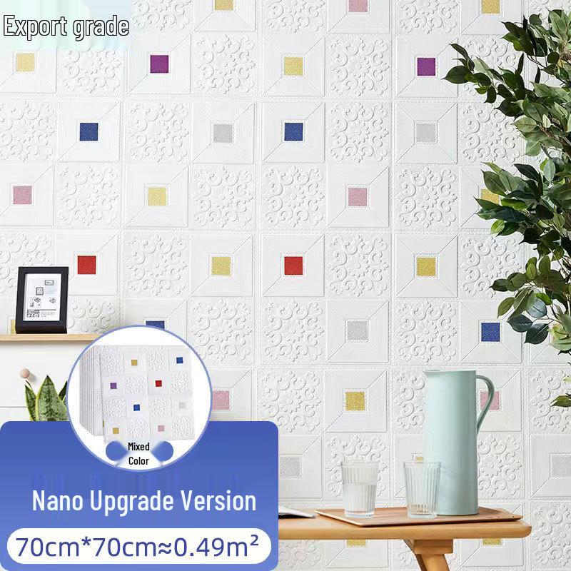 3D Self-Adhesive Ceiling & Wall Decor Sticker for Living Room & Bedroom