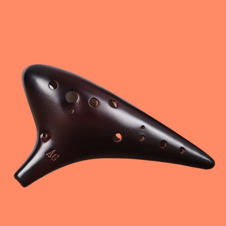 12 Holes Pottery Ocarina Music Instrument Legend Ocarinas Professional Musical Instruments Accessories Flute