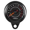 Motorcycle Rotating Universal Auto Cub Fits Super Motorcycle Gauge Tachometer, Compact, Gauge, Meter, Cub, Ape, Monkey, Gorilla,