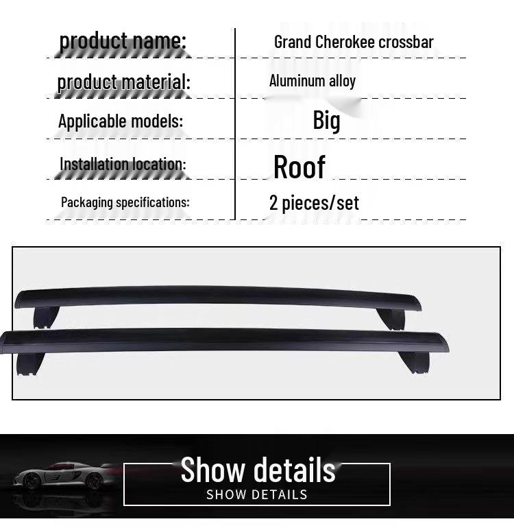 Roof Rails for Jeep Grand Cherokee (2011-2021)