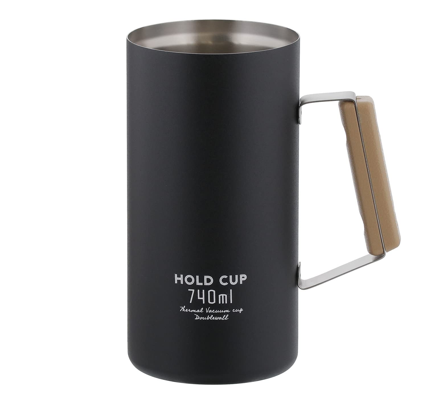 

Bestco Can Holder Tumbler Cooler Mug Beer 740ml Black HOLD CUP NQ-0010 чёрный