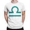 Humor libra teal sign latula terezi pyrope T-Shirt for Men Round Collar 100% Cotton T Shirts  Short Sleeve Tees Clothing