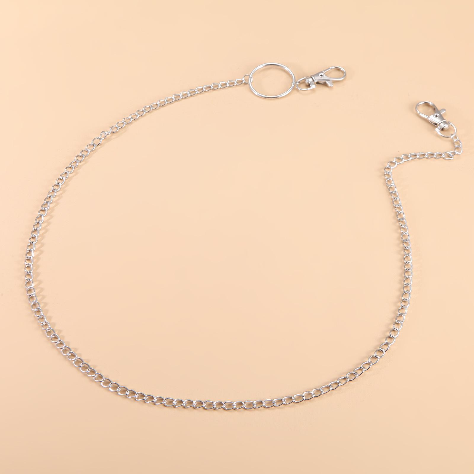 

Европейская и американская хип-хоп панк модная цепочка на тело - трендовая цепочка на талию и брюки