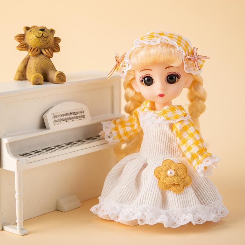 16 Cm Toy Doll, Princess, Girl Toy, Children's Birthday Gift