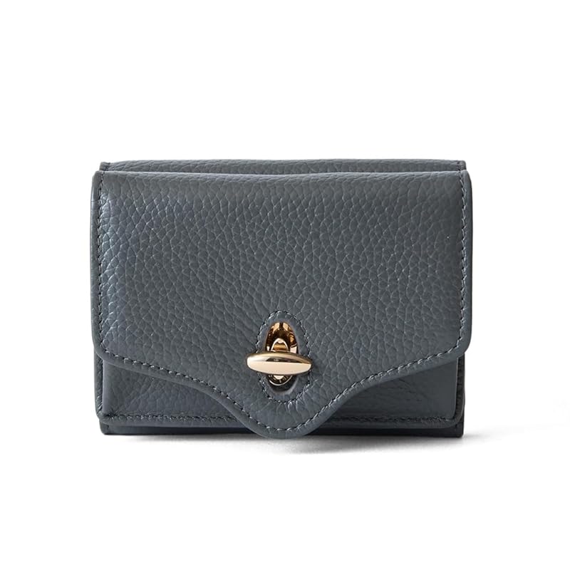 

[Hazel] trifold wallet new Gene mini wallet ladies charcoal