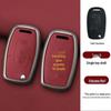 Genuine Leather Metal Key Holder for Southeast Lingzhi V5 V6 Folding Remote Key