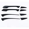 For Acura TLX 15-2020 Carbon Fiber Exterior Side Door Handle Cover Trim 8PCS