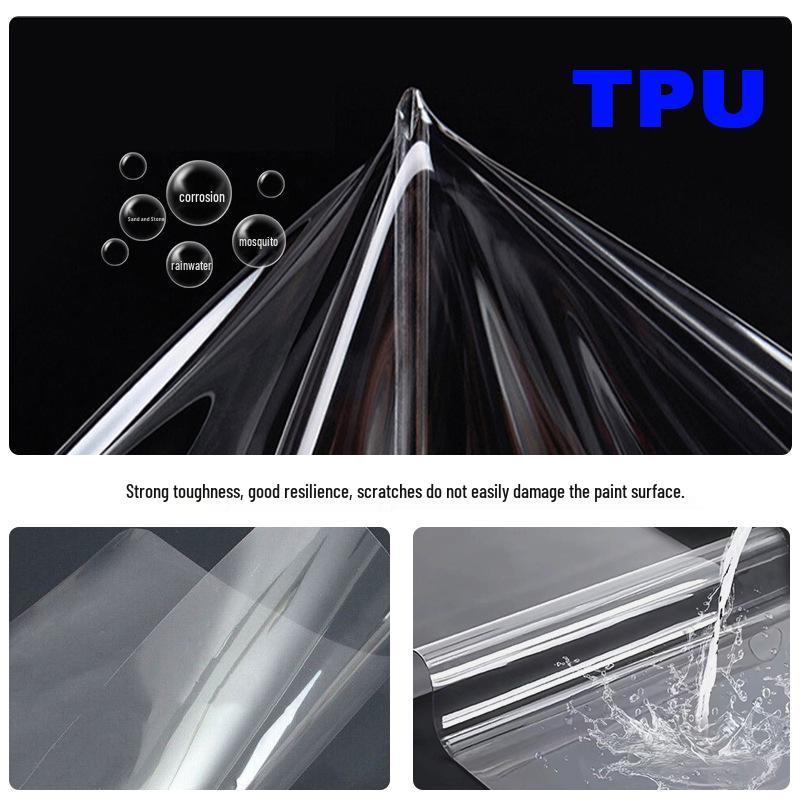 Tesla X Scratch-Resistant TPU Transparent Headlight Protector