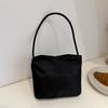 Trendy Canvas Bucket Bag For Women Stylish Casual Crossbody Handheld Purse In Various Colors