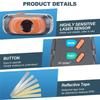 Aug. Digital Laser-Photo Tachometer Non Contact RPM Tach, Noncontact Laser-Photo Sensor With 2.5RPM To 99999 RPM