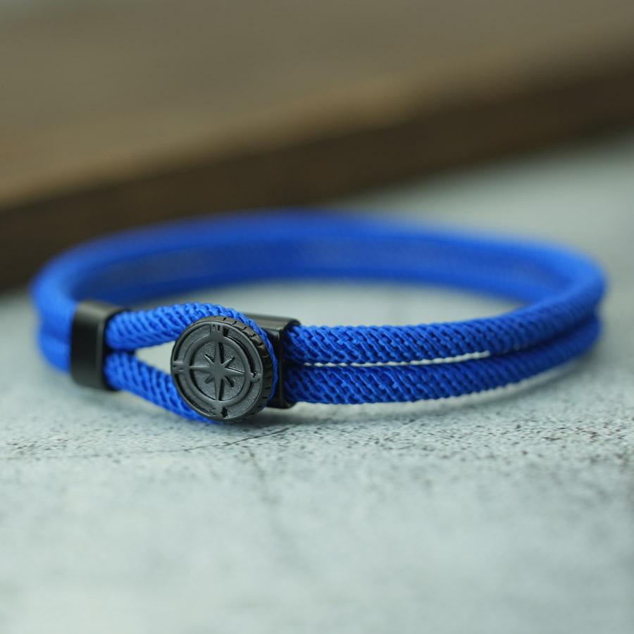 Classic Double Layer Milan Rope Bracelet Men Handweaven Black Clasp Wrap Chain Wristband Homme Outdoor Riding Casual Accessories