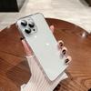 Applicable to Apple 16promax mobile phone case electroplating iPhone15 anti-drop all-inclusive 14 transparent 13 simple 12 shell
