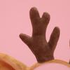 Cute Animal Deer Ears Headband Plush Antler Hair Hoop Novelty Party Headdress Fawn Horn Christmas Party Accessories