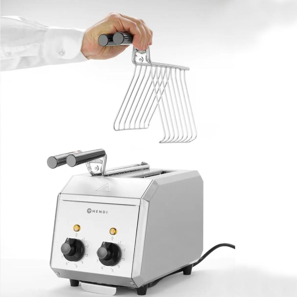 Double Sandwich Toaster With Timer - Hendi 261163