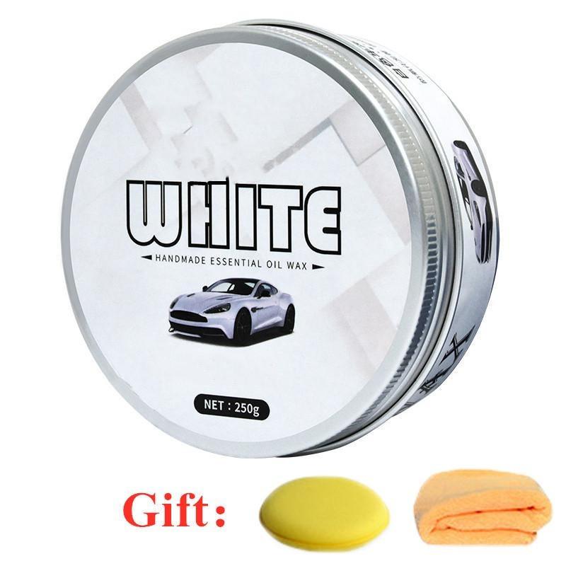 

250 г набор автомобильных восковых кристаллов, твердый глянцевый восковой слой, покрывающий краску, формула покрытия поверхности, водостойкая пленка, автомобильный лак white (for white car)