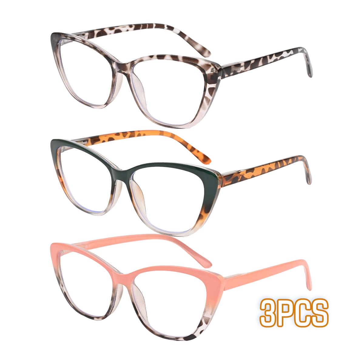 Retro Classic Square-Framed Auto-Focus Reading Glasses Gradient Color Match Trendy Fashionable New Style for Reading