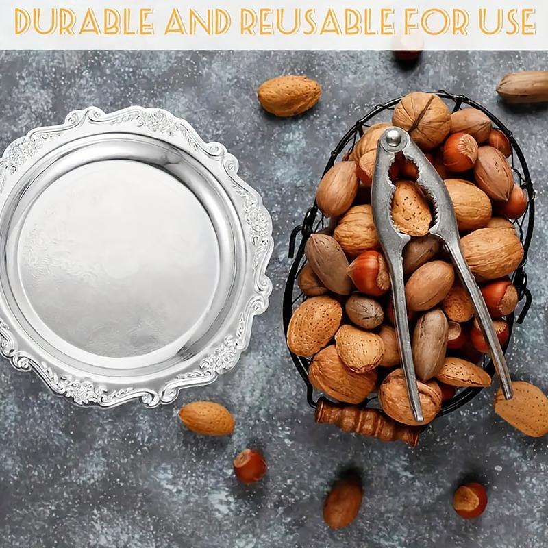 4palcové embosované květinové designové luxusní podložky pod šálky na čaj dárek žáruvzdorné podložky párty stolní nádobí sváteční dekorace zlatá/stříbrná