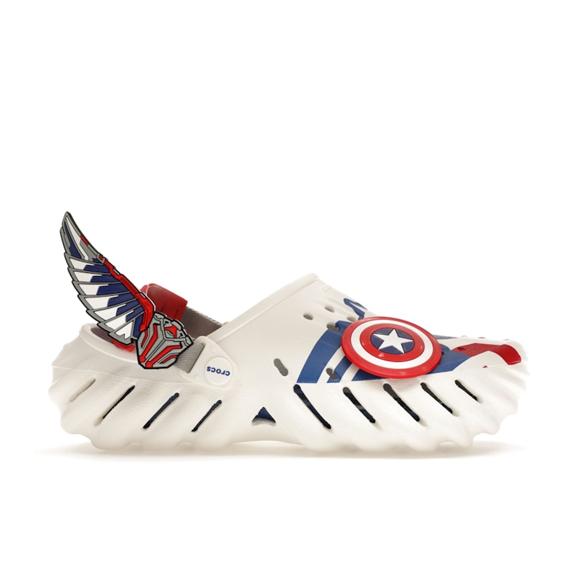 

CROCS Marvel Captain America Echo Clog White Blue Red 209478-100 43-44