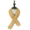 New Imitation Rex Rabbit Fur Scarf Korean Version  Thin Strips  Versatile Fur Scarf Small Cross  Plush Long Narrow Collar Thickened for Women